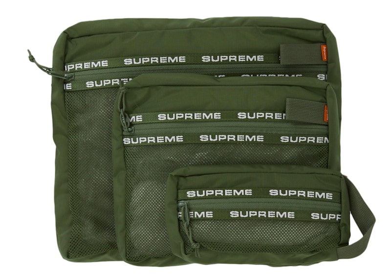 Supreme Organizer Pouch Set Olive