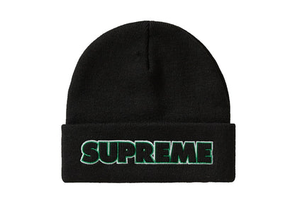 Supreme Outline Beanie (FW19) Black