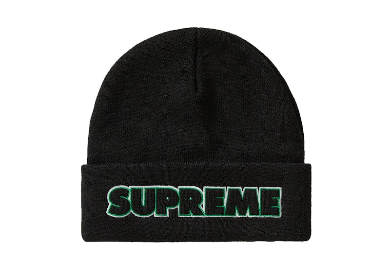 Supreme Outline Beanie (FW19) Black