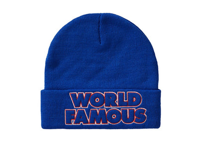 Supreme Outline Beanie (FW19) Royal
