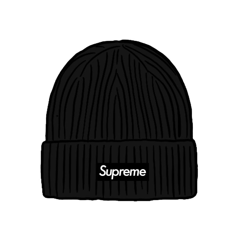 Supreme Overdyed Beanie (SS21) Black