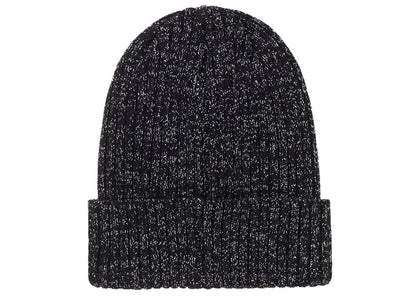 Supreme Overdyed Beanie (SS25) Metallic Black