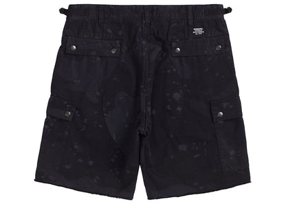 Supreme Overdyed Camo Cargo Short Black