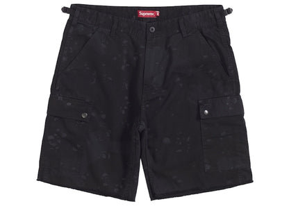 Supreme Overdyed Camo Cargo Short Black