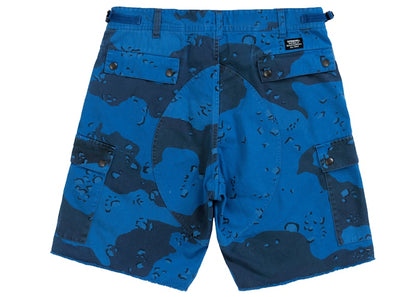 Supreme Overdyed Camo Cargo Short Blue