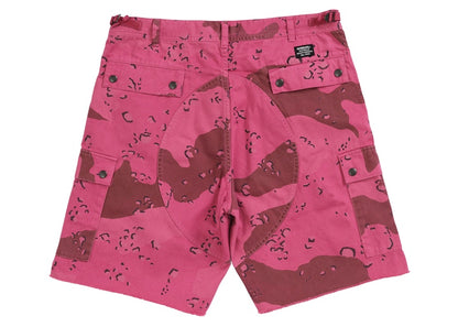 Supreme Overdyed Camo Cargo Short Pink
