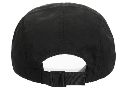 Supreme Overdyed Camo Nylon Camp Cap Black