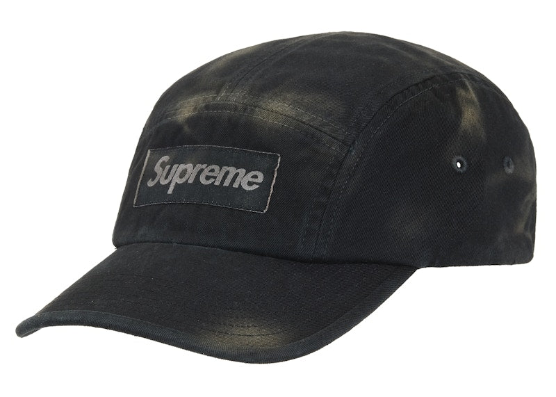 Supreme Overdyed Camp Cap Black