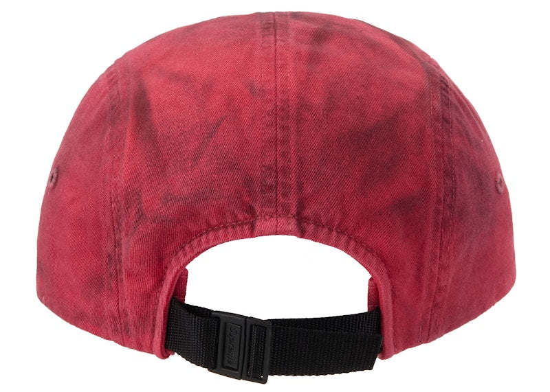 Supreme Overdyed Camp Cap Red