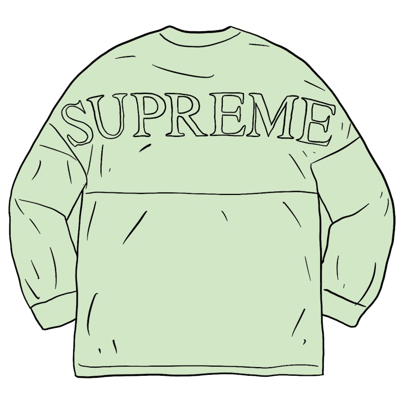 Supreme Overdyed L/S Top Mint