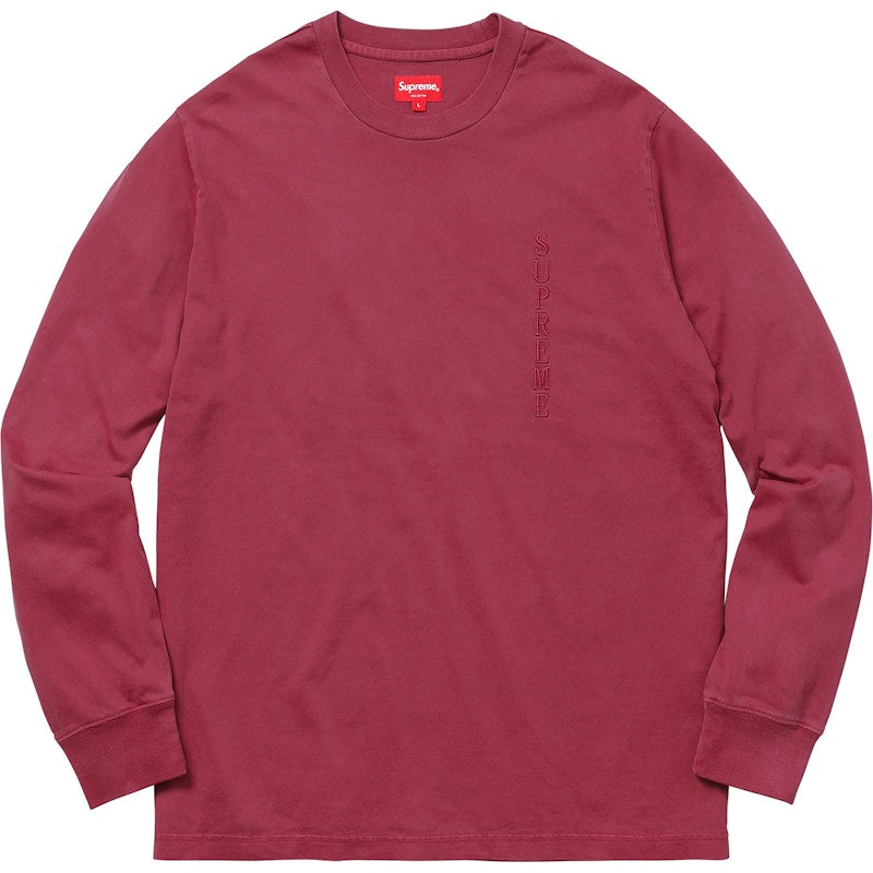 Supreme Overdyed L/S Top Magenta