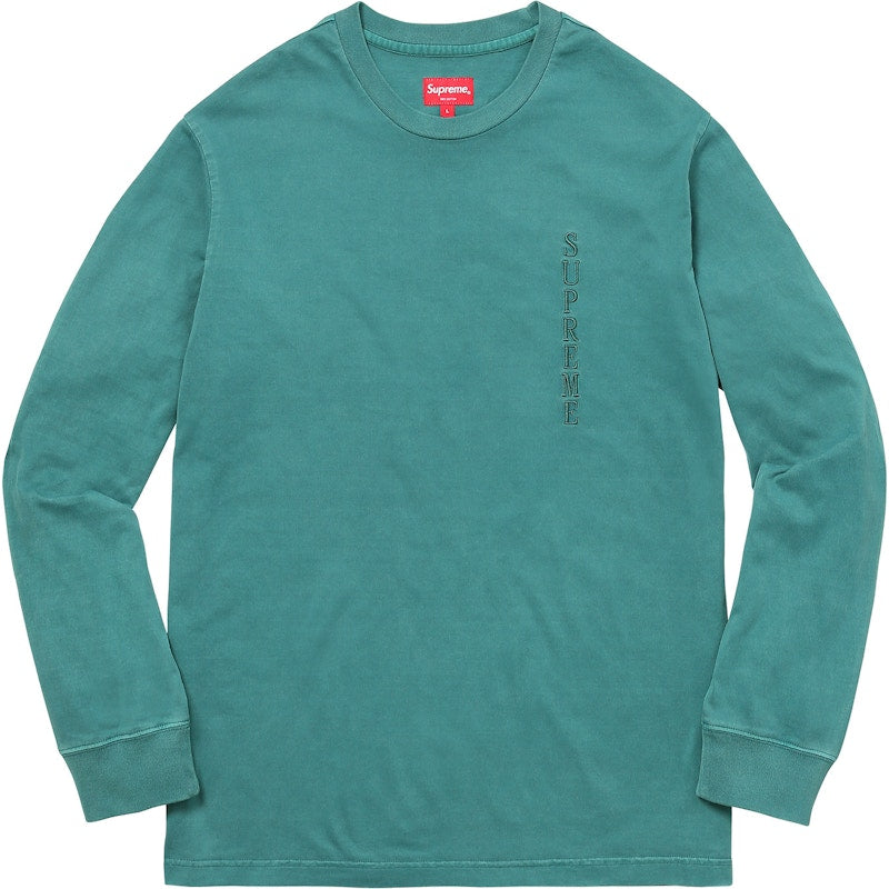 Supreme Overdyed L/S Top Teal