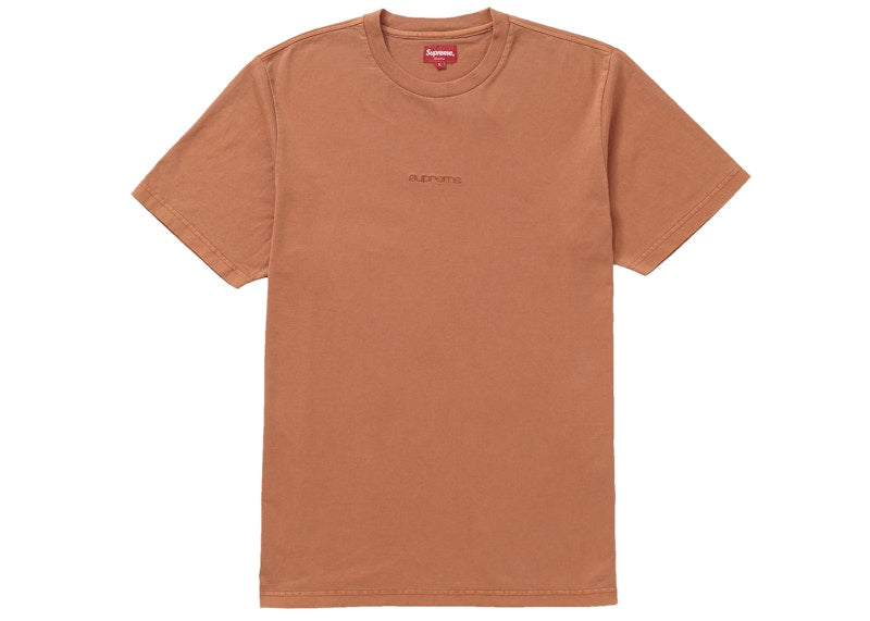 Supreme Overdyed Tee (SS19) Rust