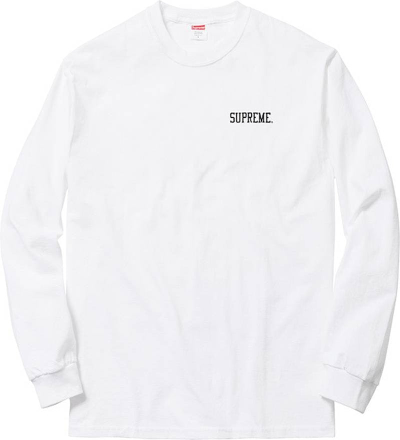 Supreme Overfiend LS Tee White