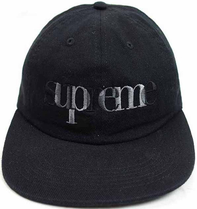 Supreme Overlap 6 Panel Black