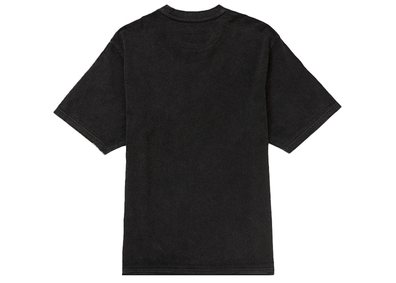 Supreme Overprint Small Box S/S Top Black