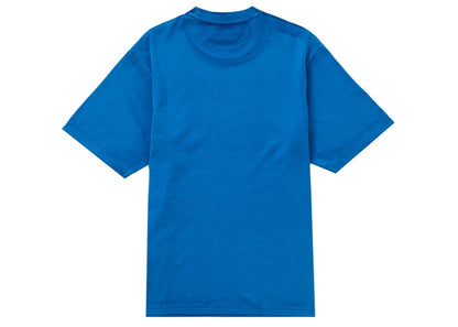 Supreme Overprint Small Box S/S Top Blue