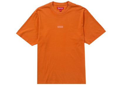 Supreme Overprint Small Box S/S Top Orange