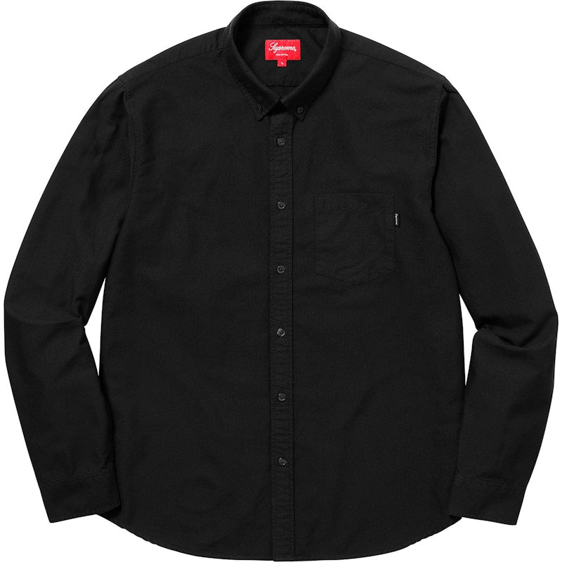 Supreme Oxford Shirt (FW18) Black