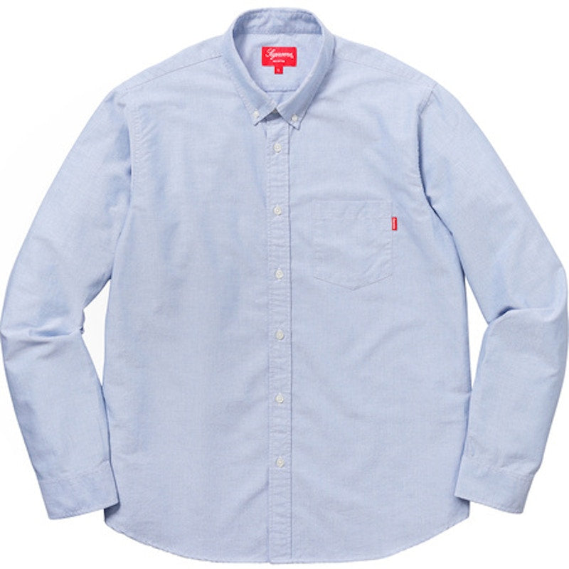 Supreme Oxford Shirt (SS18) Light Blue