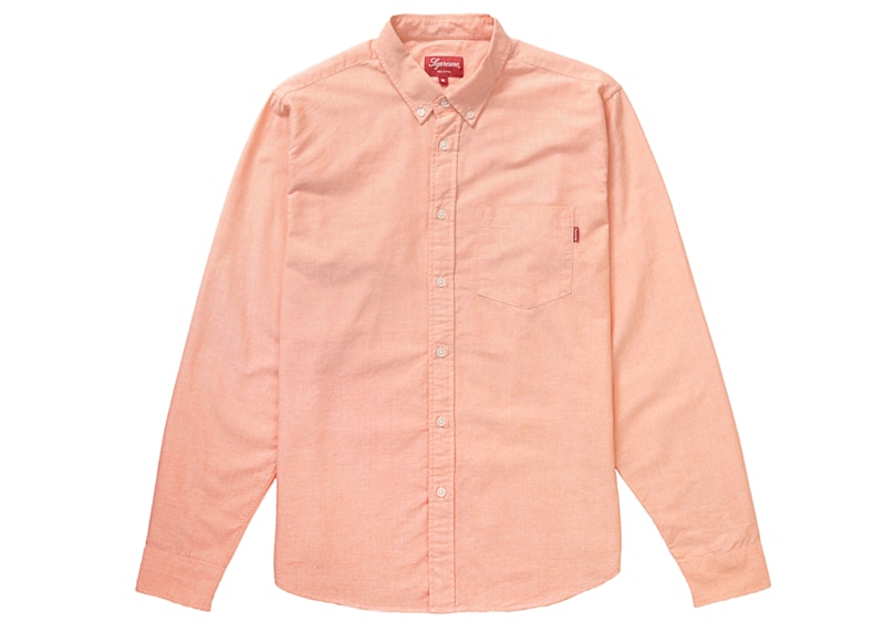 Supreme Oxford Shirt (SS19) Orange
