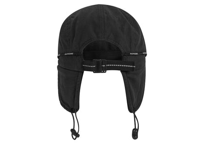 Supreme Packable Earflap Camp Cap Black