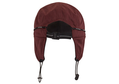 Supreme Packable Earflap Camp Cap Burgundy