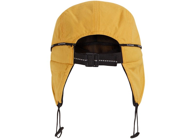Supreme Packable Earflap Camp Cap Yellow