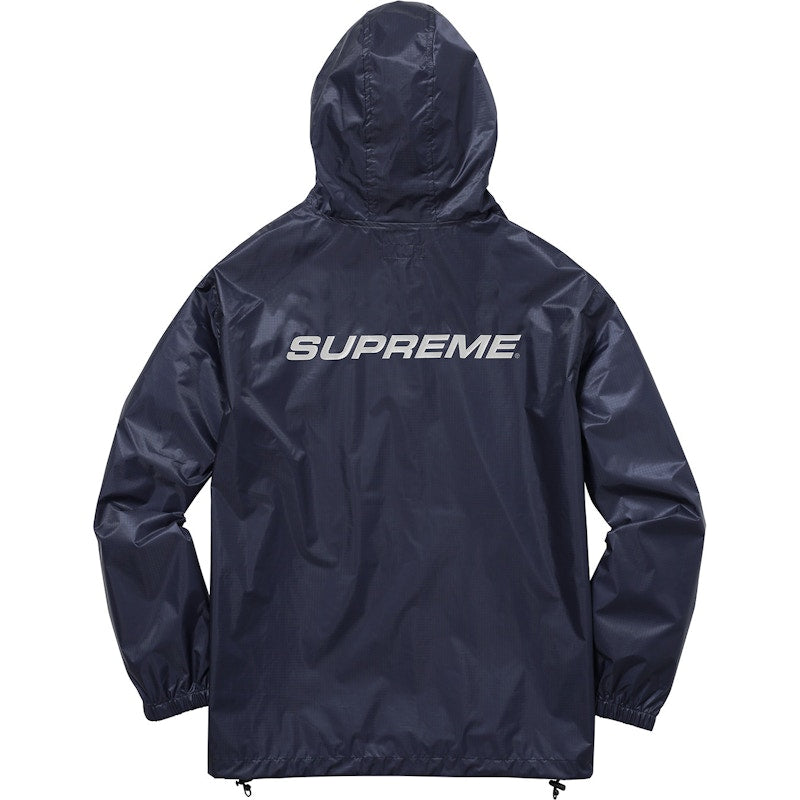 Supreme Packable Ripstop Pullover (With Packable Bag) Navy