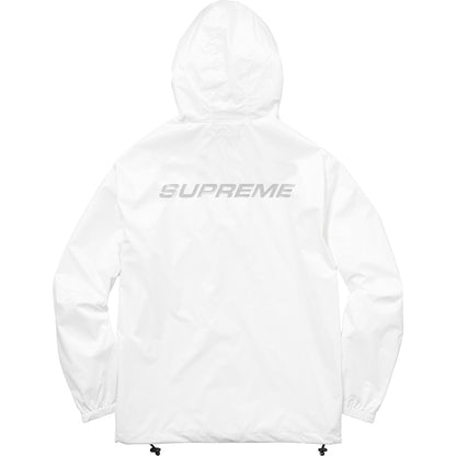 Supreme Packable Ripstop Pullover (With Packable Bag) White