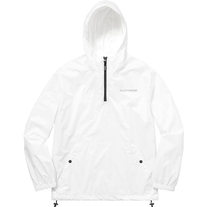 Supreme Packable Ripstop Pullover (With Packable Bag) White
