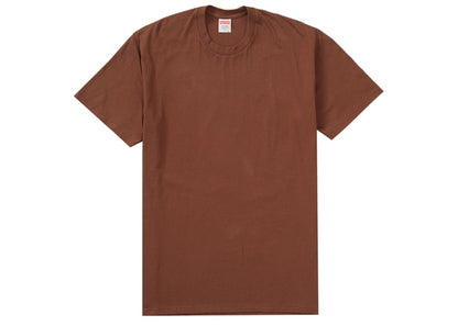 Supreme Paint Tee Brown