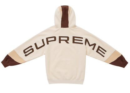 Supreme Paneled Hooded Sweatshirt (SS25) Natural