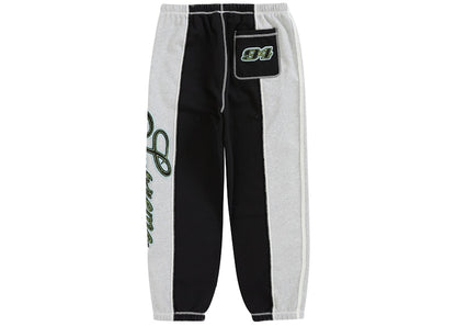 Supreme Paneled Script Sweatpant Black
