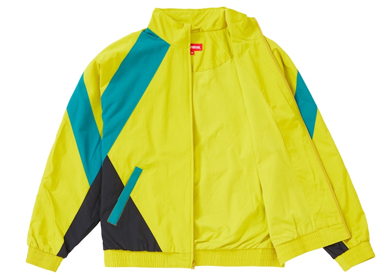Supreme Paneled Track Jacket Light Gold