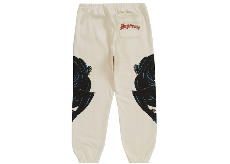 Supreme Panther Sweatpant Natural