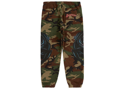 Supreme Panther Sweatpant Woodland Camo