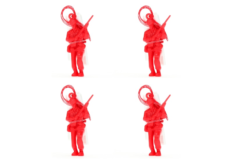 Supreme Parachute Toy 4x Lot FW19 Season Gift Red