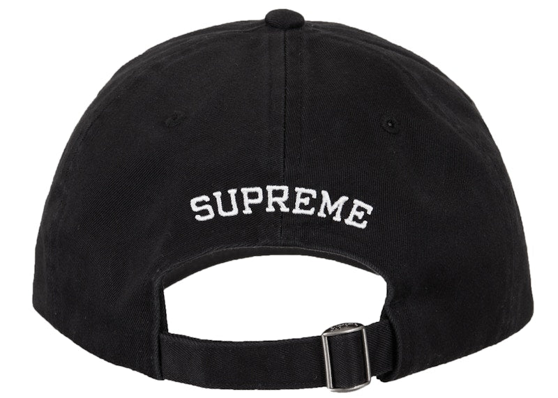 Supreme $ Patch 6-Panel Black