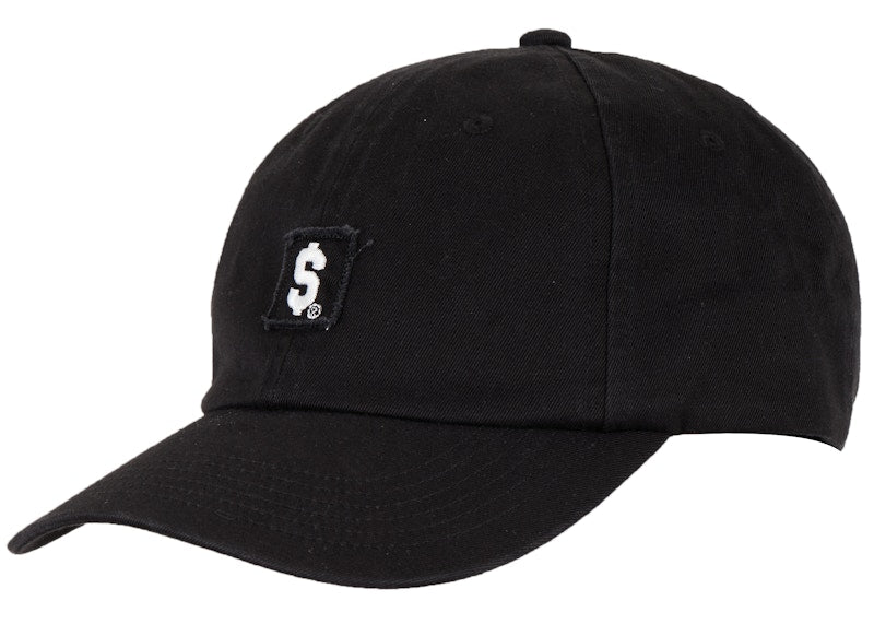 Supreme $ Patch 6-Panel Black