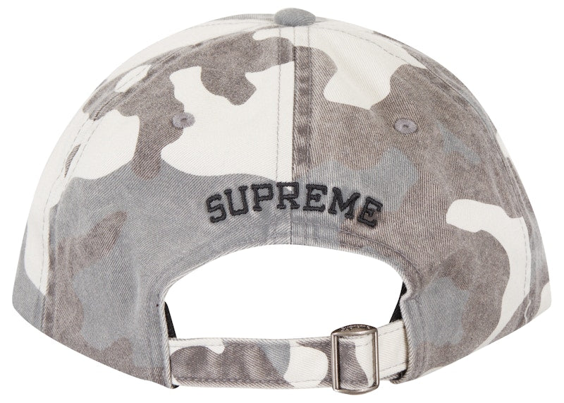 Supreme $ Patch 6-Panel Stone Camo