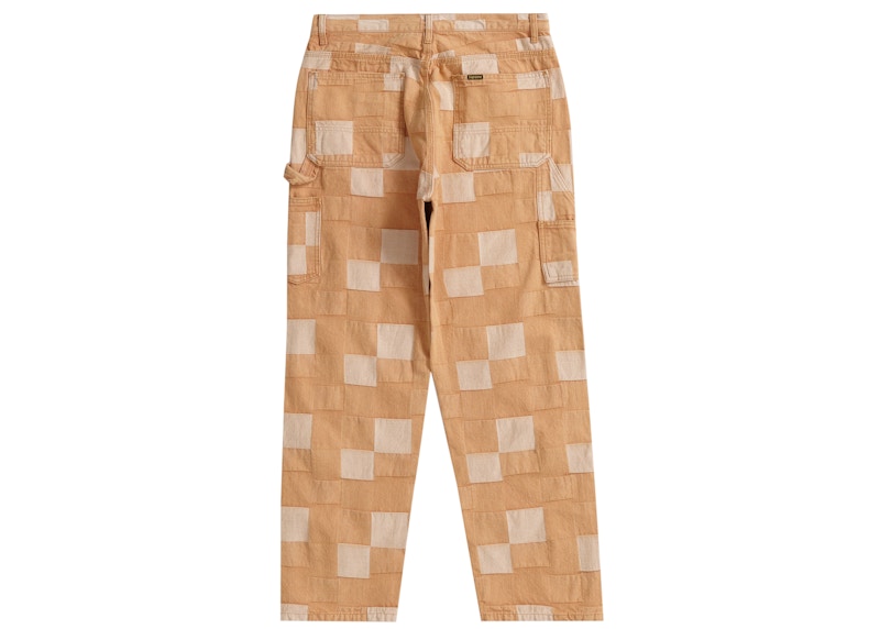 Supreme Patched Denim Pant Rust