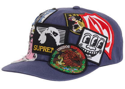 Supreme Patches 6-Panel Navy