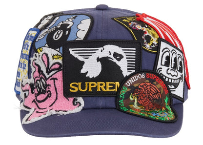 Supreme Patches 6-Panel Navy