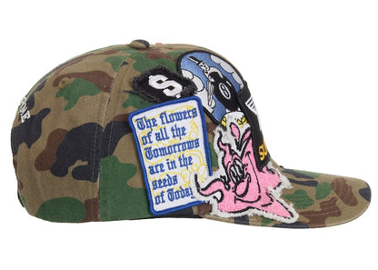 Supreme Patches 6-Panel Woodland Camo