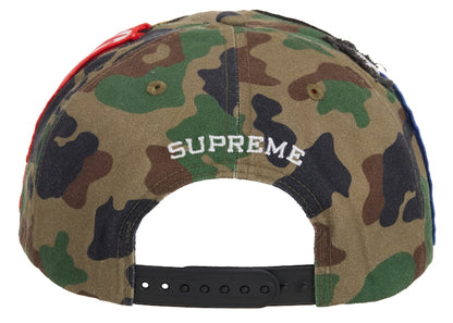 Supreme Patches 6-Panel Woodland Camo