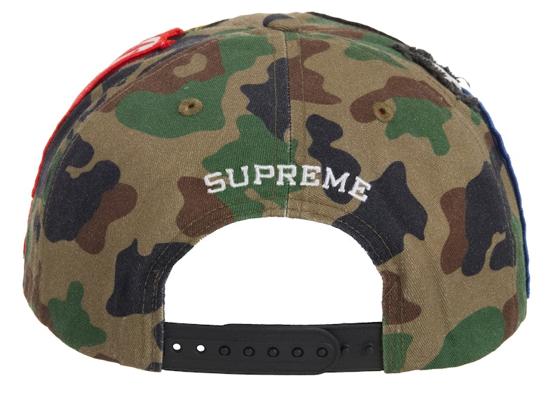 Supreme Patches 6-Panel Woodland Camo