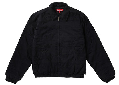 Supreme Patchwork Harrington Jacket Black