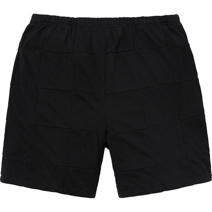 Supreme Patchwork Pique Short Black