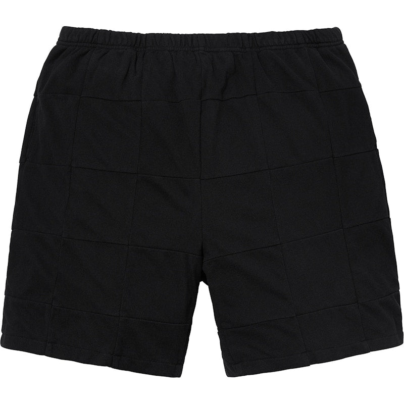 Supreme Patchwork Pique Short Black